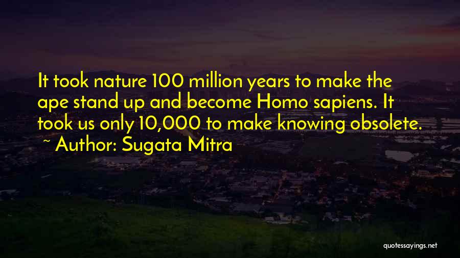 100 Years From Now Quotes By Sugata Mitra