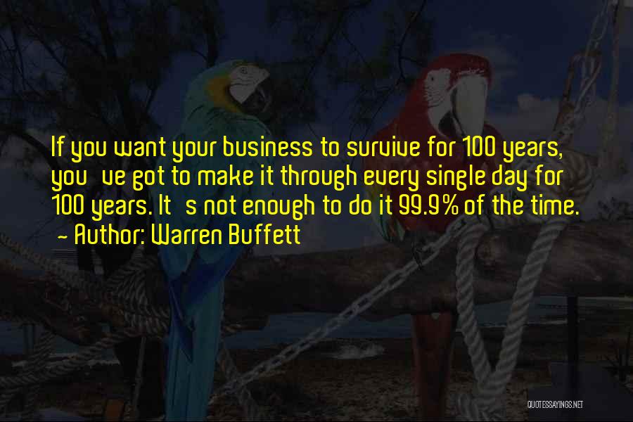 100 Years From Now Quotes By Warren Buffett