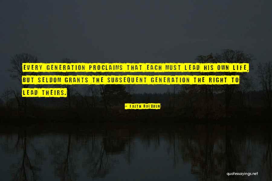 10094142 Quotes By Faith Baldwin 10094142 Quotes By Faith Baldwin
