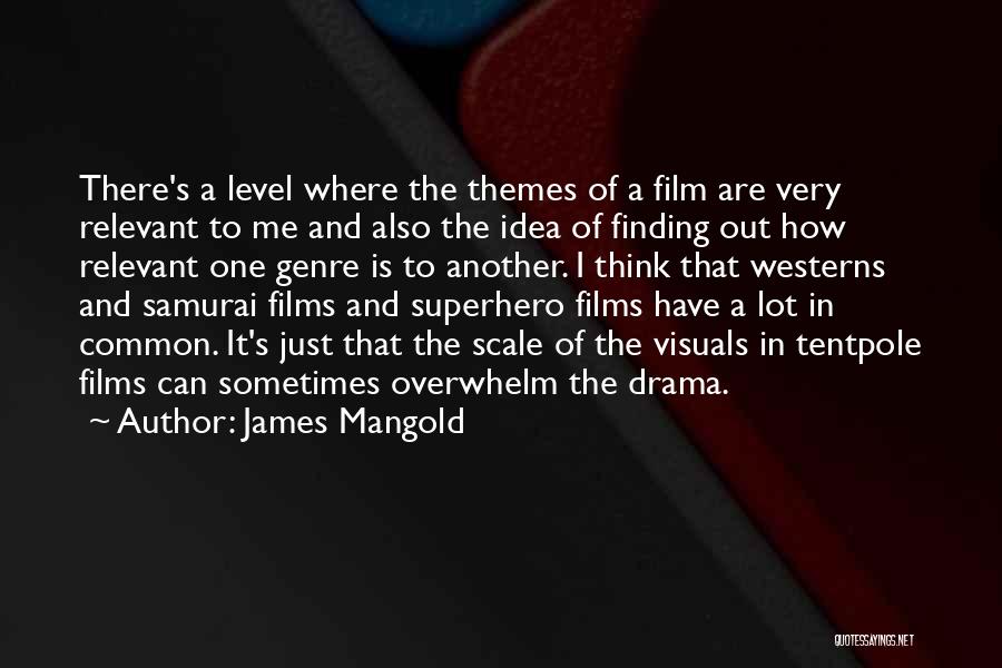 James Mangold Quotes: There's A Level Where The Themes Of A Film Are Very Relevant To Me And Also The Idea Of Finding