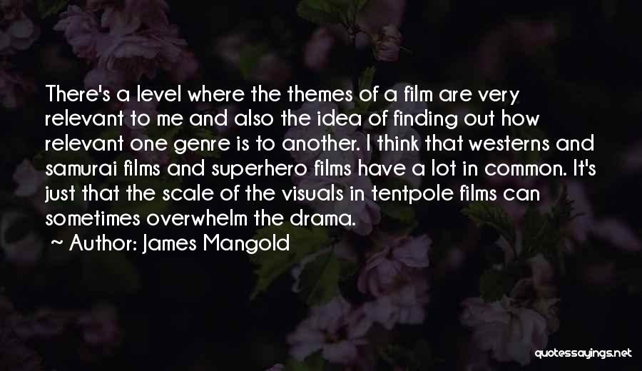 James Mangold Quotes: There's A Level Where The Themes Of A Film Are Very Relevant To Me And Also The Idea Of Finding