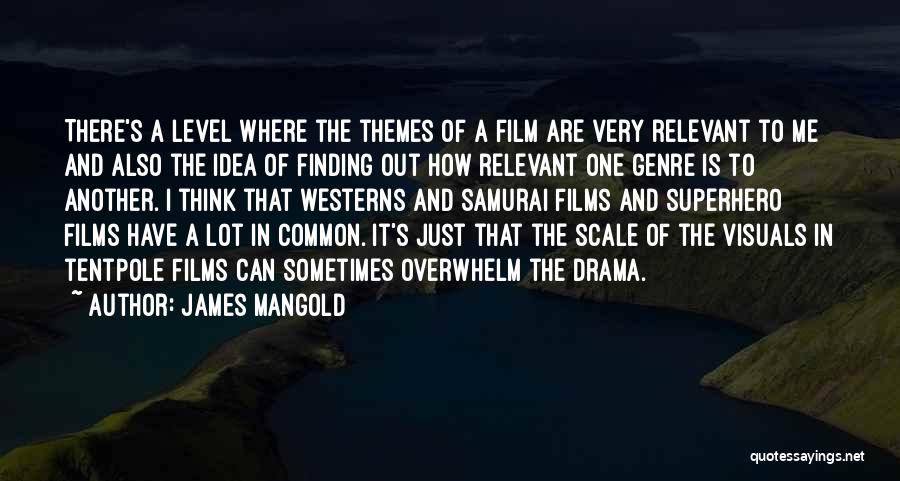 James Mangold Quotes: There's A Level Where The Themes Of A Film Are Very Relevant To Me And Also The Idea Of Finding