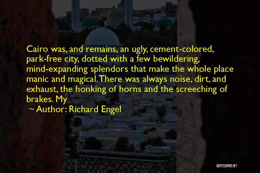 Richard Engel Quotes: Cairo Was, And Remains, An Ugly, Cement-colored, Park-free City, Dotted With A Few Bewildering, Mind-expanding Splendors That Make The Whole