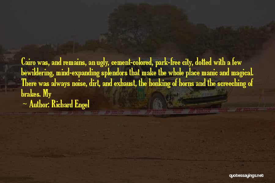 Richard Engel Quotes: Cairo Was, And Remains, An Ugly, Cement-colored, Park-free City, Dotted With A Few Bewildering, Mind-expanding Splendors That Make The Whole