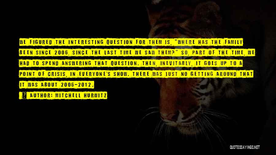 Mitchell Hurwitz Quotes: We Figured The Interesting Question For Them Is, Where Has The Family Been Since 2006, Since The Last Time We