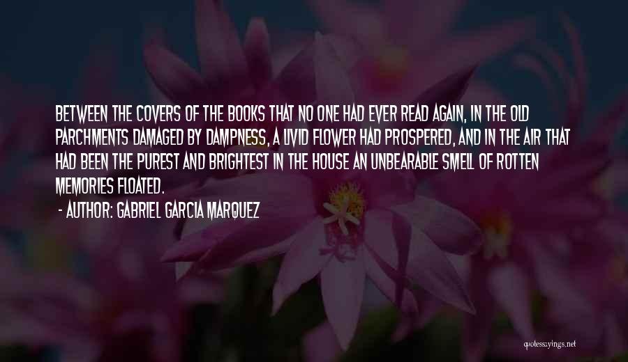 Gabriel Garcia Marquez Quotes: Between The Covers Of The Books That No One Had Ever Read Again, In The Old Parchments Damaged By Dampness,