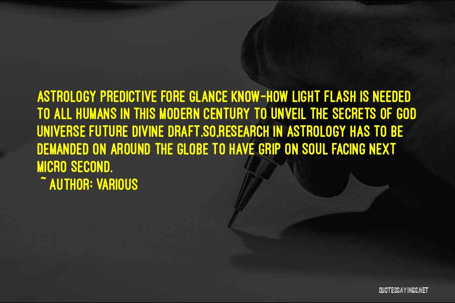 Various Quotes: Astrology Predictive Fore Glance Know-how Light Flash Is Needed To All Humans In This Modern Century To Unveil The Secrets