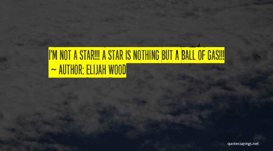 Elijah Wood Quotes: I'm Not A Star!!! A Star Is Nothing But A Ball Of Gas!!!