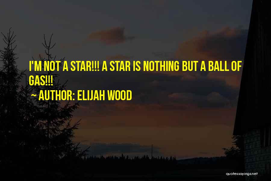 Elijah Wood Quotes: I'm Not A Star!!! A Star Is Nothing But A Ball Of Gas!!!