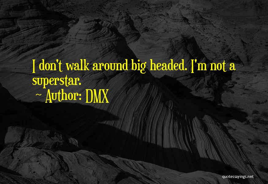 DMX Quotes: I Don't Walk Around Big Headed. I'm Not A Superstar.