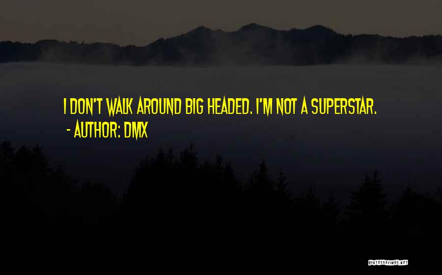 DMX Quotes: I Don't Walk Around Big Headed. I'm Not A Superstar.