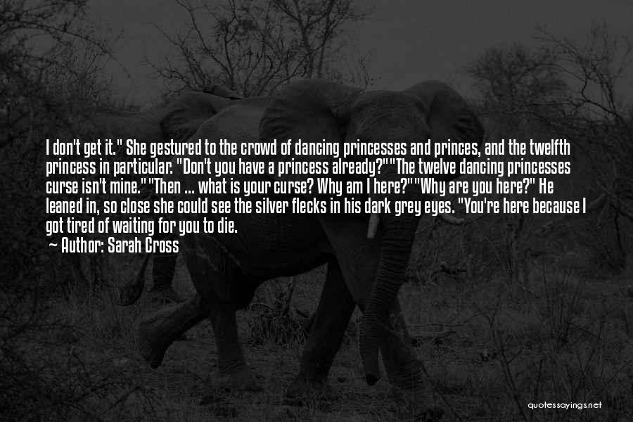 Sarah Cross Quotes: I Don't Get It. She Gestured To The Crowd Of Dancing Princesses And Princes, And The Twelfth Princess In Particular.