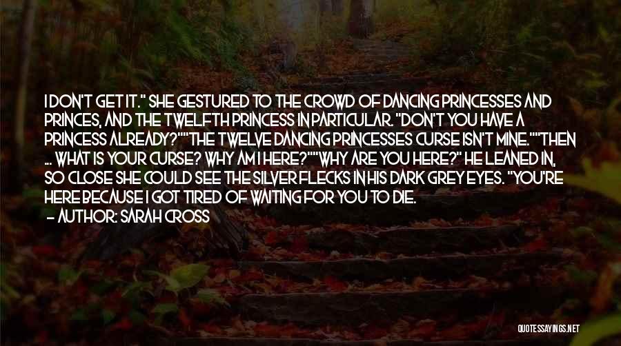 Sarah Cross Quotes: I Don't Get It. She Gestured To The Crowd Of Dancing Princesses And Princes, And The Twelfth Princess In Particular.