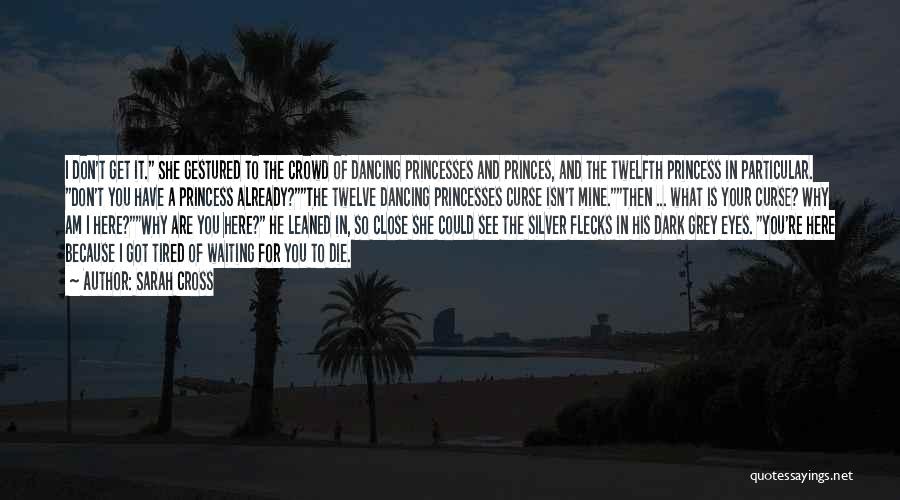 Sarah Cross Quotes: I Don't Get It. She Gestured To The Crowd Of Dancing Princesses And Princes, And The Twelfth Princess In Particular.