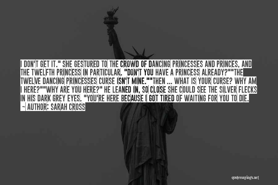 Sarah Cross Quotes: I Don't Get It. She Gestured To The Crowd Of Dancing Princesses And Princes, And The Twelfth Princess In Particular.