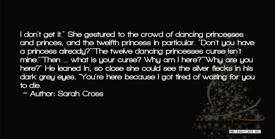 Sarah Cross Quotes: I Don't Get It. She Gestured To The Crowd Of Dancing Princesses And Princes, And The Twelfth Princess In Particular.