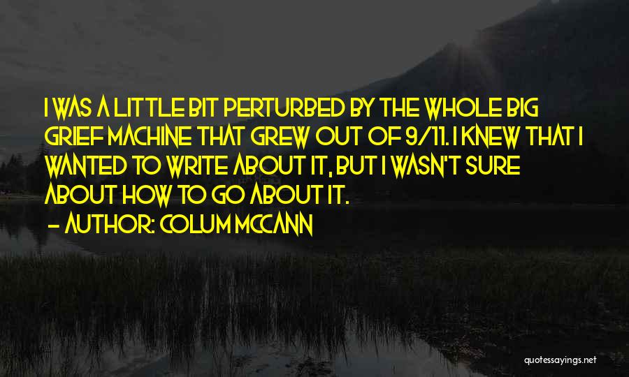 11/9 Quotes By Colum McCann