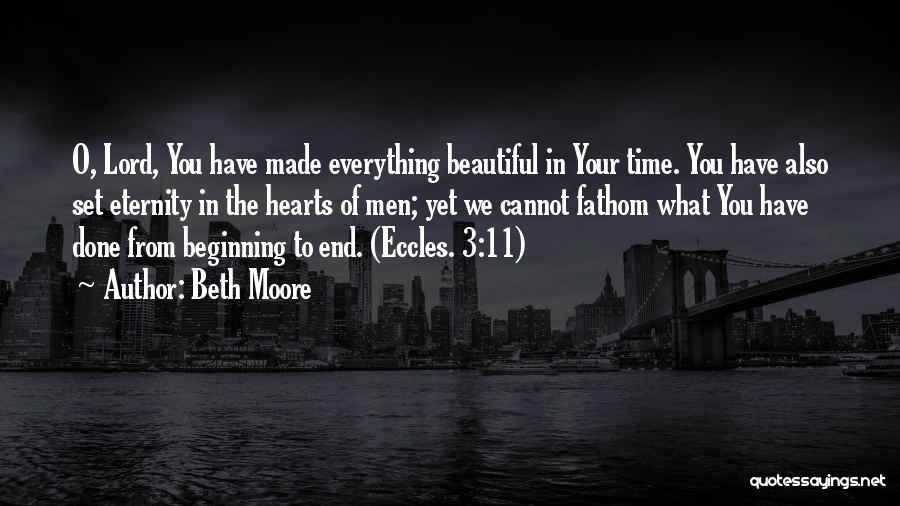 11 O'clock Quotes By Beth Moore