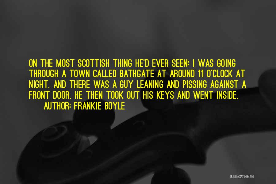 11 O'clock Quotes By Frankie Boyle