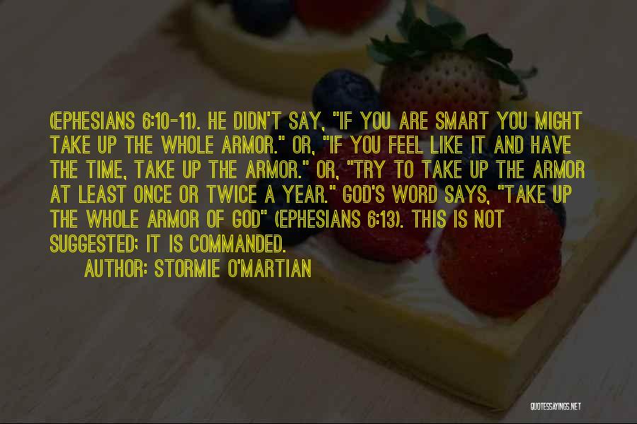 11 O'clock Quotes By Stormie O'martian