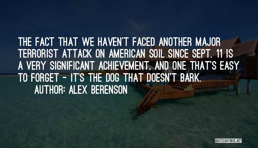 11 Sept Quotes By Alex Berenson