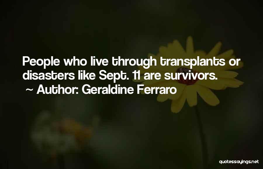 11 Sept Quotes By Geraldine Ferraro