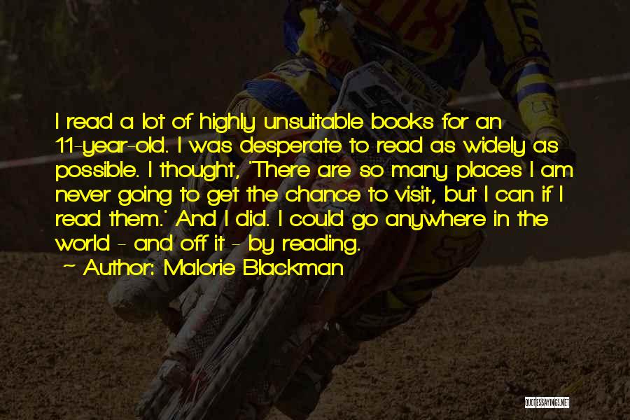 11 Year Old Quotes By Malorie Blackman