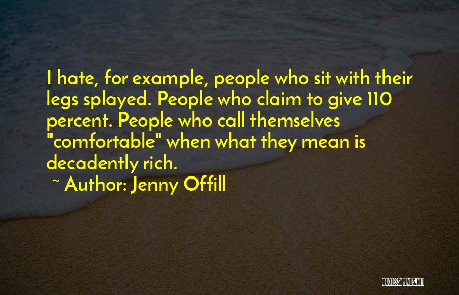 110 Percent Quotes By Jenny Offill