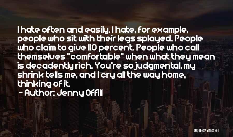 110 Percent Quotes By Jenny Offill