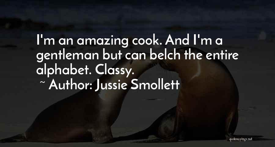 Jussie Smollett Quotes: I'm An Amazing Cook. And I'm A Gentleman But Can Belch The Entire Alphabet. Classy.