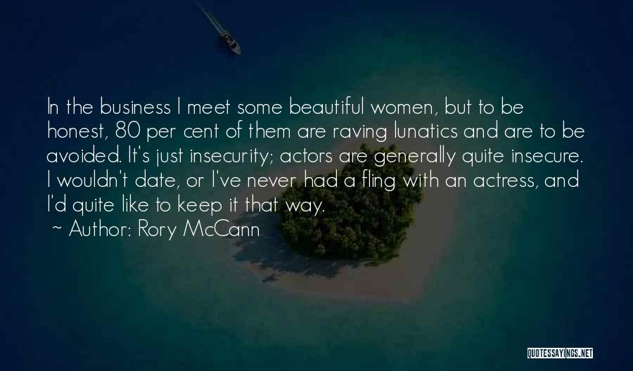 Rory McCann Quotes: In The Business I Meet Some Beautiful Women, But To Be Honest, 80 Per Cent Of Them Are Raving Lunatics