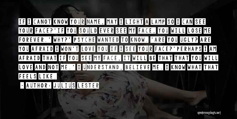 Julius Lester Quotes: If I Canot Know Your Name, May I Light A Lamp So I Can See Your Face?'if You Sould Ever