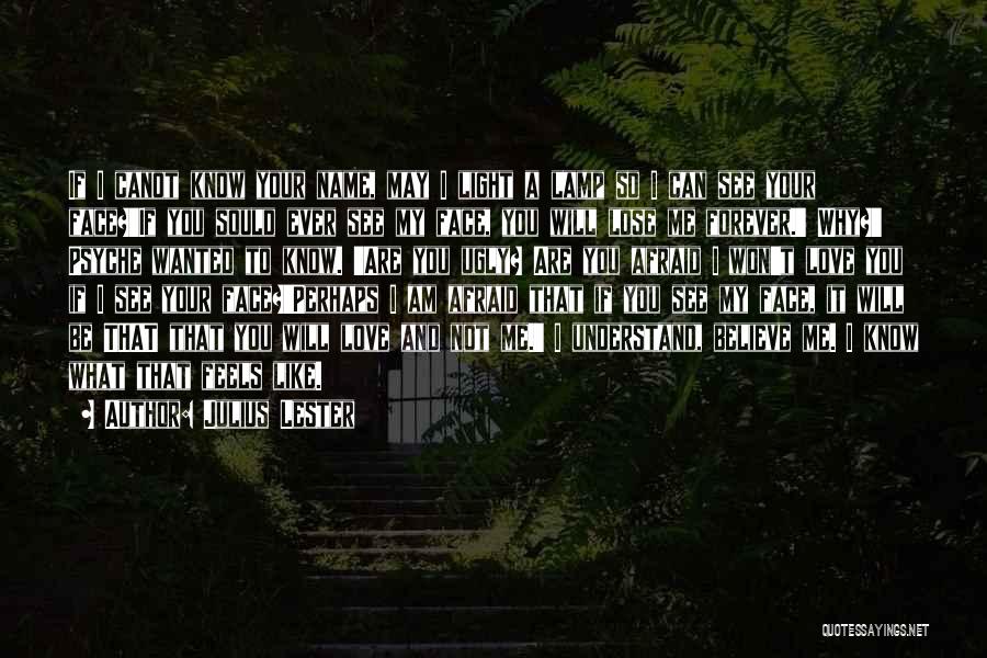 Julius Lester Quotes: If I Canot Know Your Name, May I Light A Lamp So I Can See Your Face?'if You Sould Ever