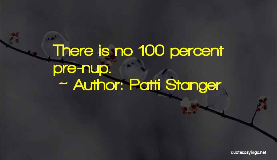 Patti Stanger Quotes: There Is No 100 Percent Pre-nup.