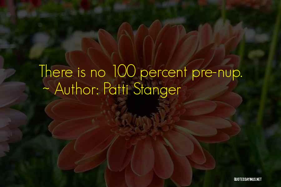 Patti Stanger Quotes: There Is No 100 Percent Pre-nup.