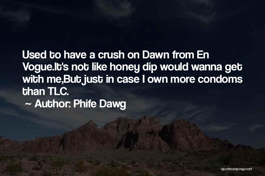 Phife Dawg Quotes: Used To Have A Crush On Dawn From En Vogue.it's Not Like Honey Dip Would Wanna Get With Me,but Just