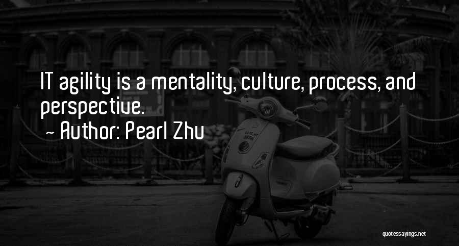 Pearl Zhu Quotes: It Agility Is A Mentality, Culture, Process, And Perspective.