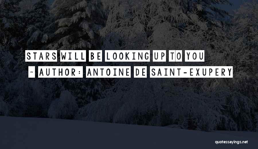 Antoine De Saint-Exupery Quotes: Stars Will Be Looking Up To You