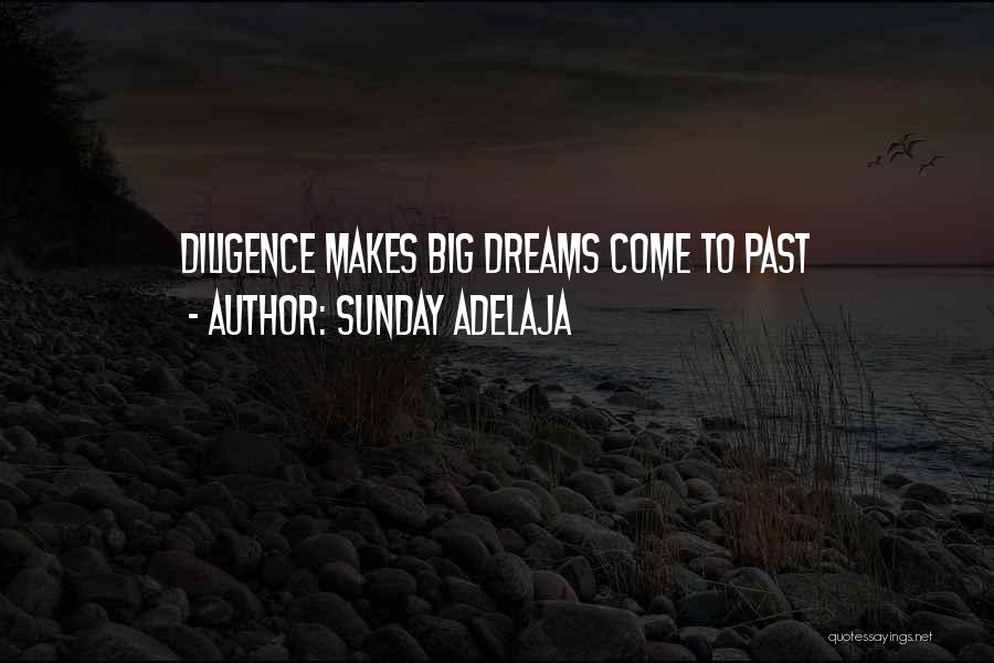 Sunday Adelaja Quotes: Diligence Makes Big Dreams Come To Past