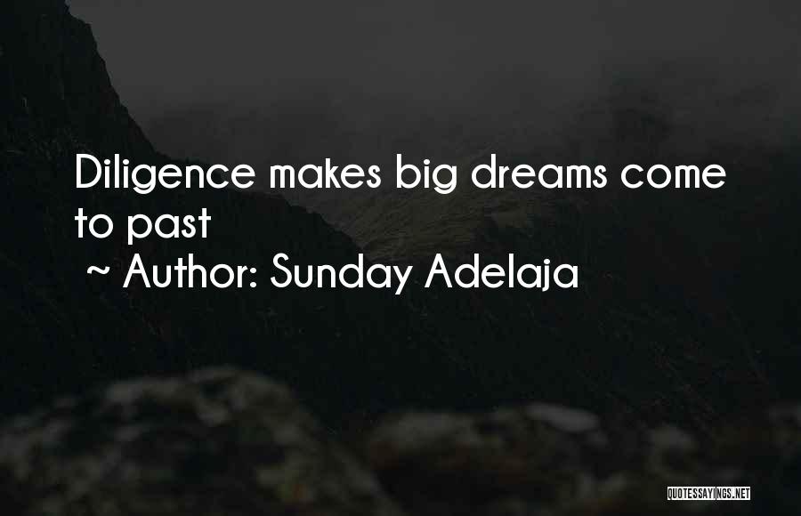Sunday Adelaja Quotes: Diligence Makes Big Dreams Come To Past