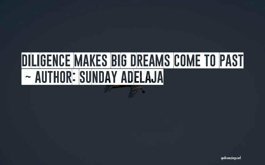 Sunday Adelaja Quotes: Diligence Makes Big Dreams Come To Past