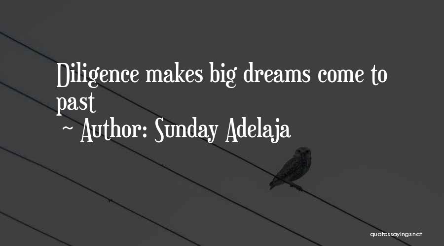 Sunday Adelaja Quotes: Diligence Makes Big Dreams Come To Past