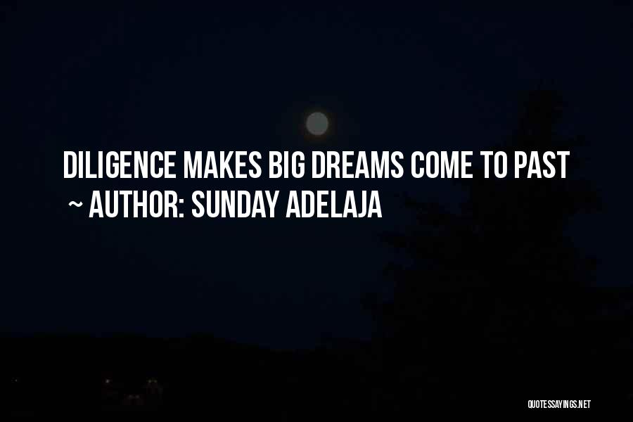 Sunday Adelaja Quotes: Diligence Makes Big Dreams Come To Past