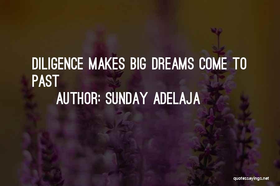 Sunday Adelaja Quotes: Diligence Makes Big Dreams Come To Past