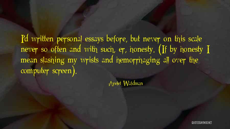 1150 Kfc Quotes By Ayelet Waldman 1150 Kfc Quotes By Ayelet Waldman