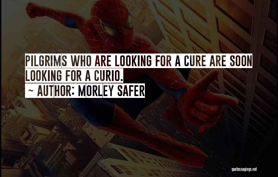 Morley Safer Quotes: Pilgrims Who Are Looking For A Cure Are Soon Looking For A Curio.