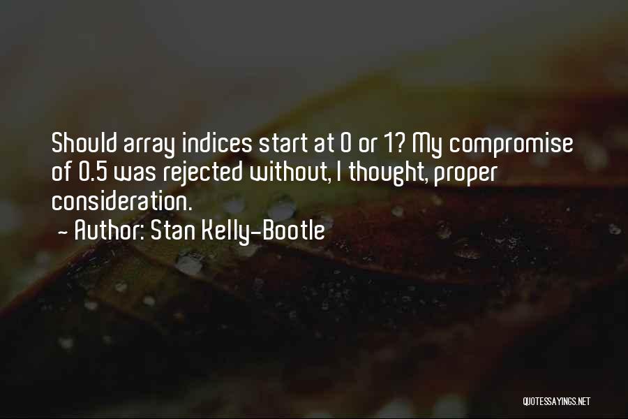 Stan Kelly-Bootle Quotes: Should Array Indices Start At