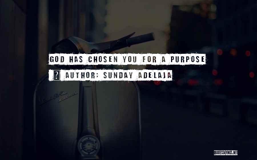 Sunday Adelaja Quotes: God Has Chosen You For A Purpose