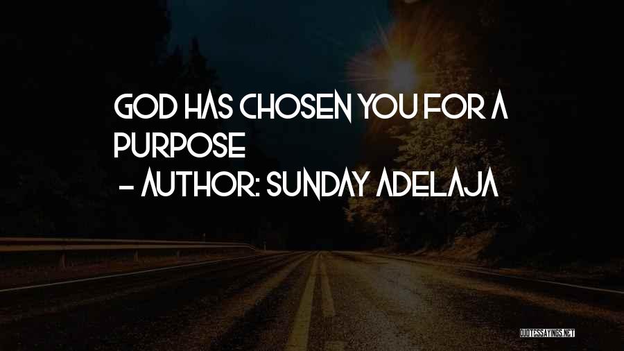 Sunday Adelaja Quotes: God Has Chosen You For A Purpose