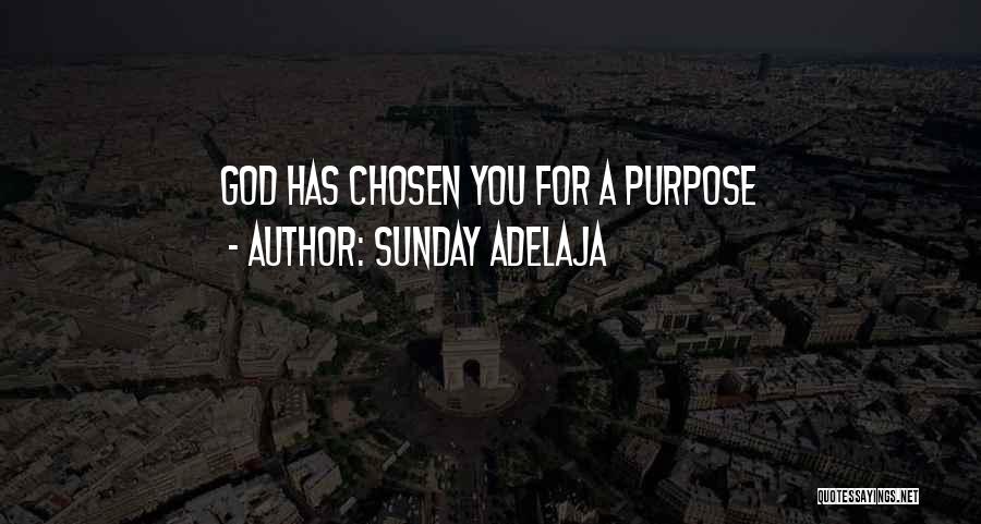 Sunday Adelaja Quotes: God Has Chosen You For A Purpose